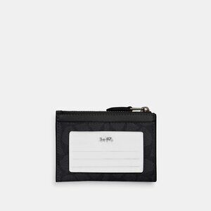 Mini Skinny Id Case In Signature Canvas